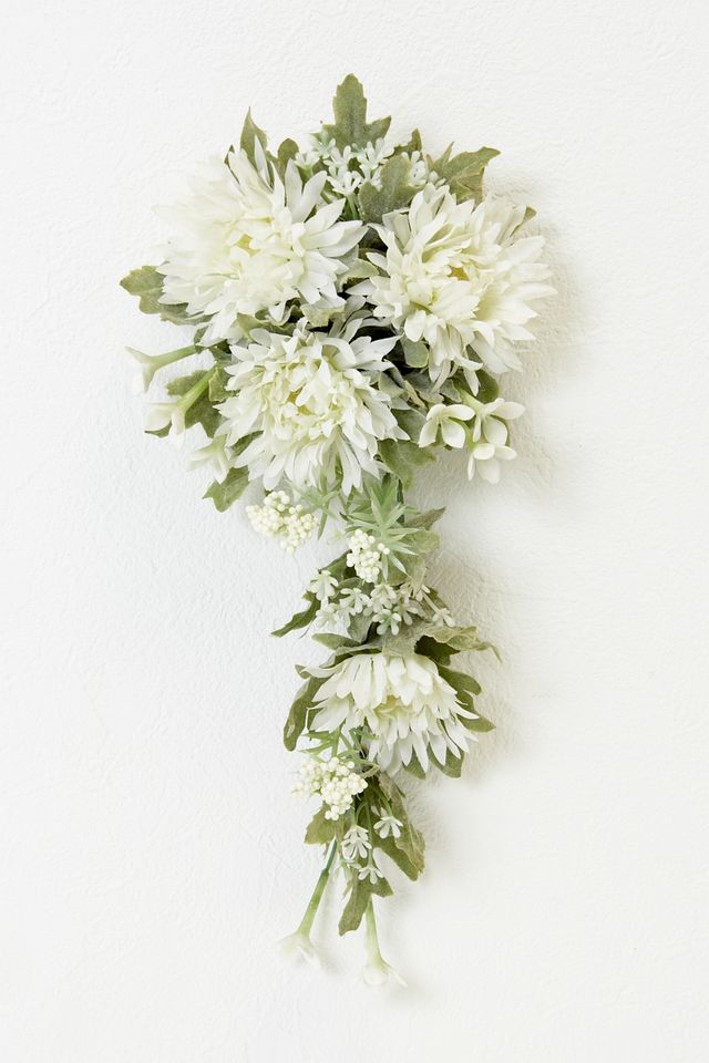 【造花 アーティフィシャルフラワー・リース】ガーベラガーランド・ミニリース