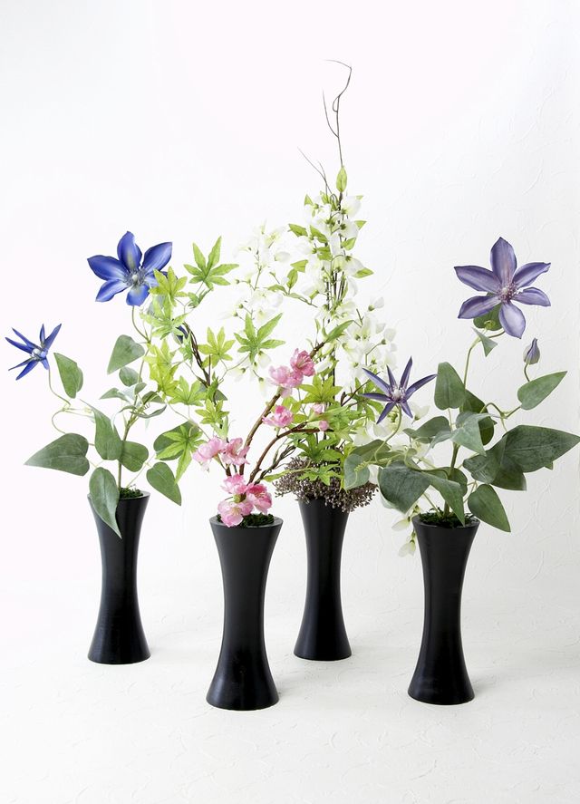 【造花・和モダン・和風アレンジメント】白津雌−sirodume