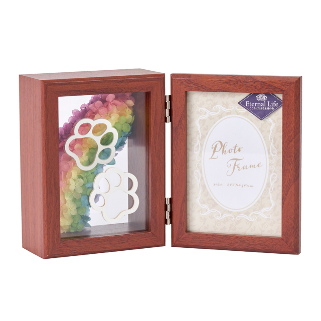 【ペットのご供養花 お供え花・虹の橋 プリザーブドフラワー・お仏壇花・供花・仏花】東京堂 プリザーブドフラワー ・虹色(にじいろ)