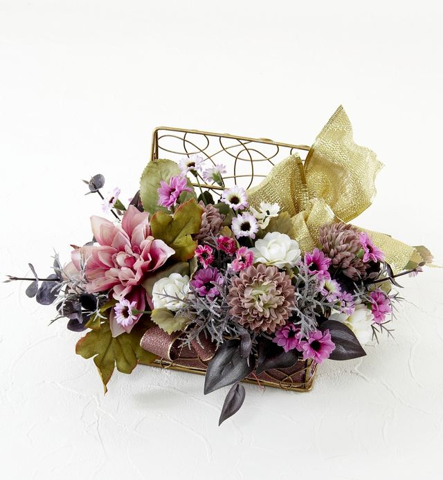 造花アレンジメント ワイヤースクエア クワドラード 造花 アートフラワーのアレンジ あーとみゆき 造花アレンジメント ワイヤースクエア クワドラード 造花 アートフラワーのアレンジ あーとみゆき