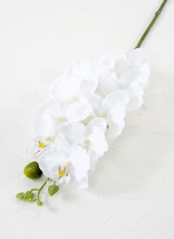 【造花・アートフラワー・シルクフラワー】オーキッド・胡蝶蘭（ホワイト）