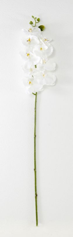 【造花・アートフラワー・シルクフラワー】オーキッド・胡蝶蘭（ホワイト）