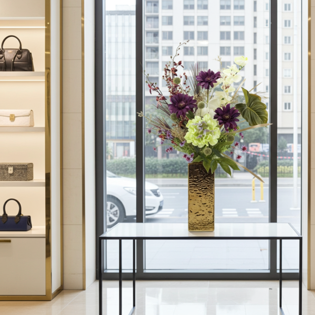 【造花・インテリアブーケアレンジ・アートフラワーアレンジメント】トレゾア