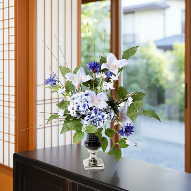 【造花・アートフラワーアレンジメント】アクエリアス