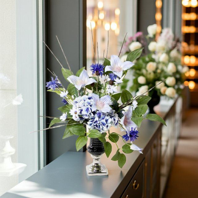 【造花・アートフラワーアレンジメント】アクエリアス