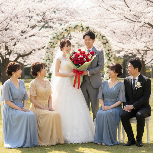 バラとかすみ草の花束 ローズブーケ 豪華 高級 造花 73〜85cm｜結婚式 両親贈呈 プロポーズ 記念日ギフト｜ローズガーデンシリーズ