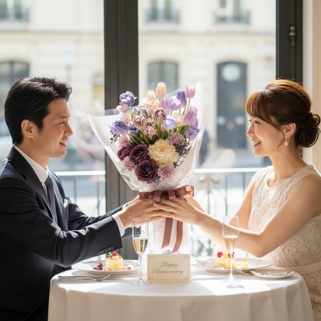 【一点もの】ラグジュアリーパステルブーケ｜最高級アーティフィシャルフラワー（造花）｜プロポーズ・結婚式贈呈用に。