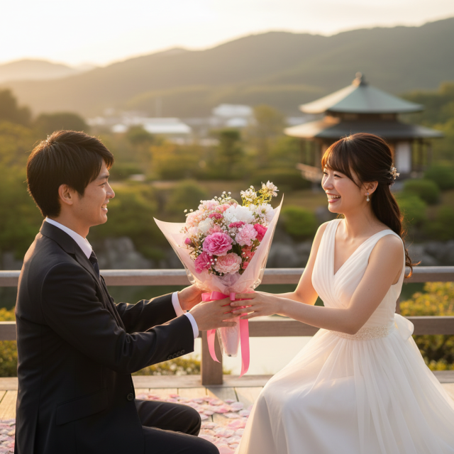 一点もの 高級アーティフィシャルフラワー花束｜ピンク系ラグジュアリーブーケ（母の日・誕生日・プロポーズ・ギフト）