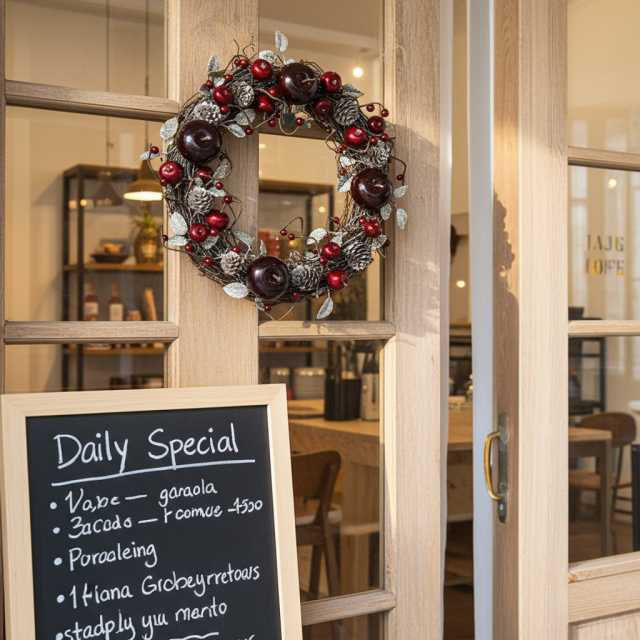 【造花・アーティフィシャルフラワーリース】アップルベリーリース