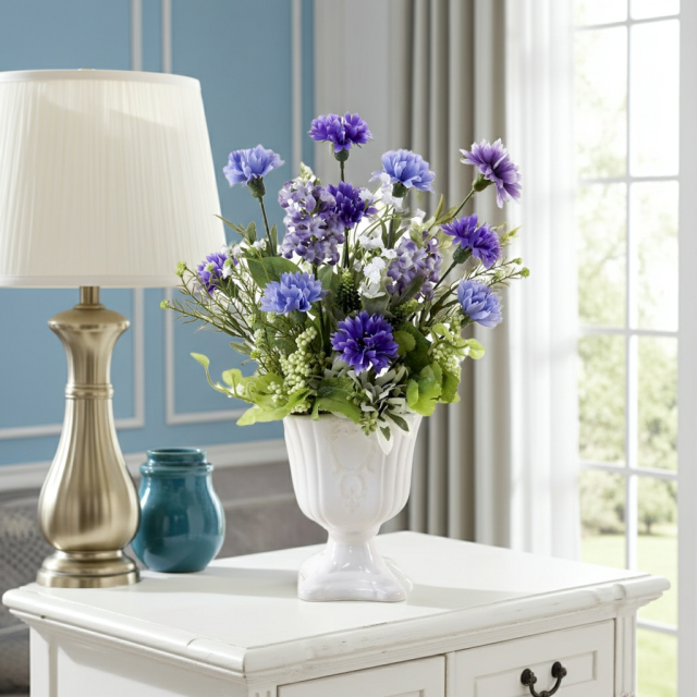 【造花・アーティフィシャルフラワー・アレンジメント】ラピスラズリ