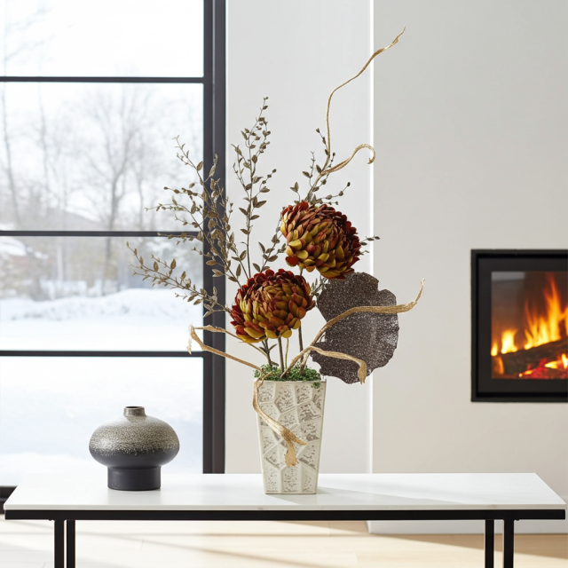 【造花インテリア・アートフラワー・アーティフィシャルフラワーアレンジメント】ヘルミナシオン