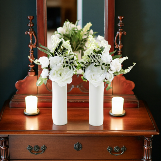 small funeral rose-C