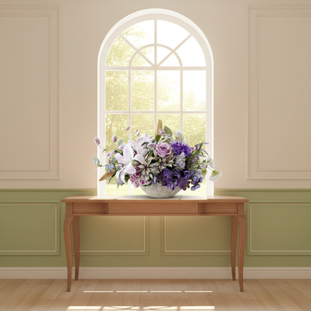 【造花・アーティフィシャルフラワー・インテリアフラワー・アレンジメントフラワー】flower compote