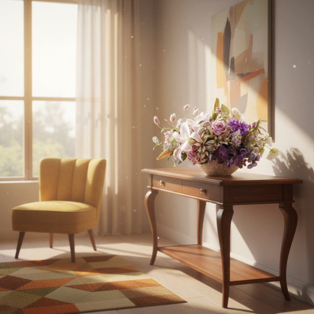 【造花・アーティフィシャルフラワー・インテリアフラワー・アレンジメントフラワー】flower compote