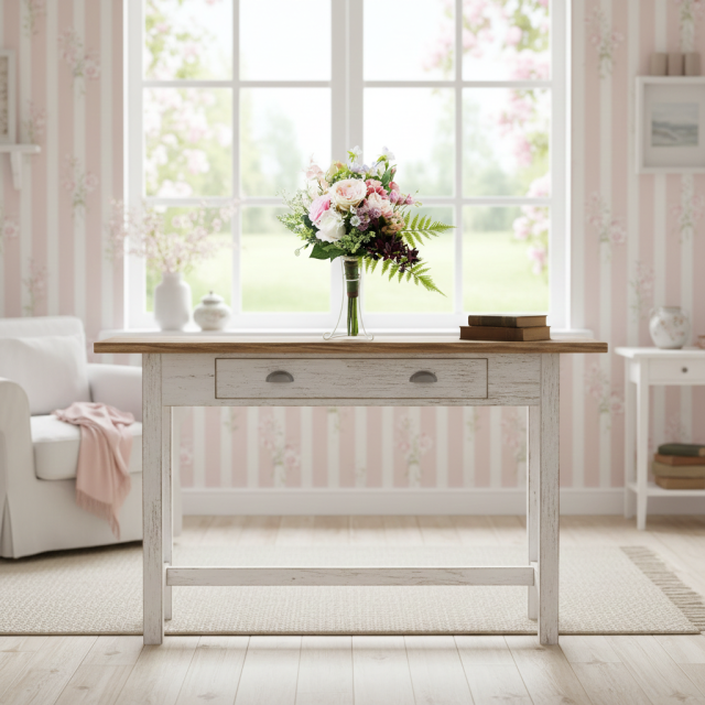 【アーティフィシャルフラワー インテリアブーケアレンジ　】ローズガーデンシリーズ｜Bundled roses