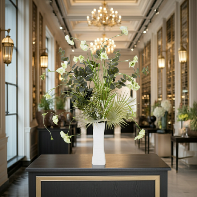 【プレミアムコレクション 造花・アーティフィシャルフラワー・インテリアグリーン・アレンジメント】Popping Droplets