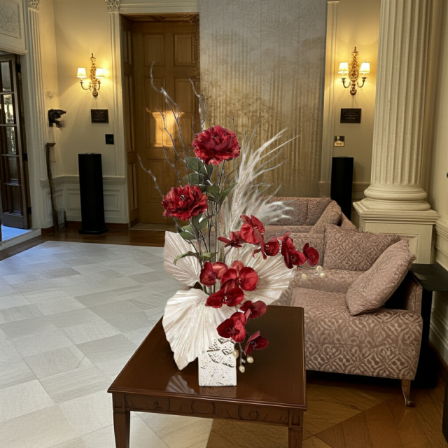 【プレミアムアレンジメント 高級造花・アートフラワー・アーティフィシャルフラワー・インテリアフラワー】golden phoenix