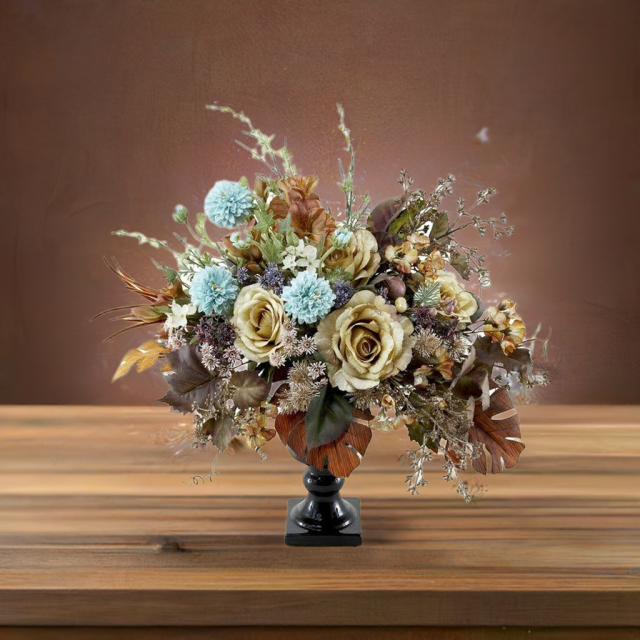【造花・アートフラワープレミアムアレンジメント】フィーヌ