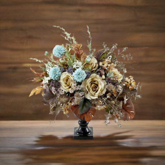 造花・アートフラワープレミアムアレンジメント】フィーヌ｜造花