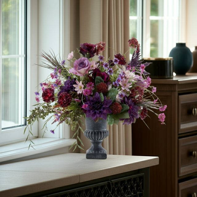 【造花・アートフラワープレミアムアレンジメント】ライプ