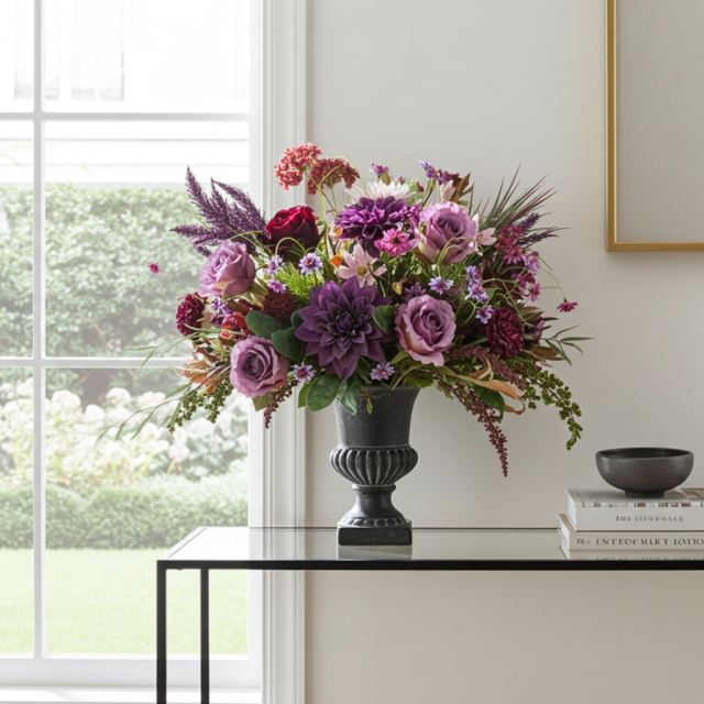 【造花・アートフラワープレミアムアレンジメント】ライプ