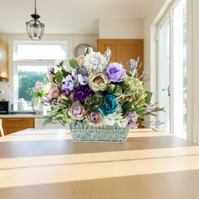 アーティフィシャルフラワー・造花 インテリアフラワー ワイヤー