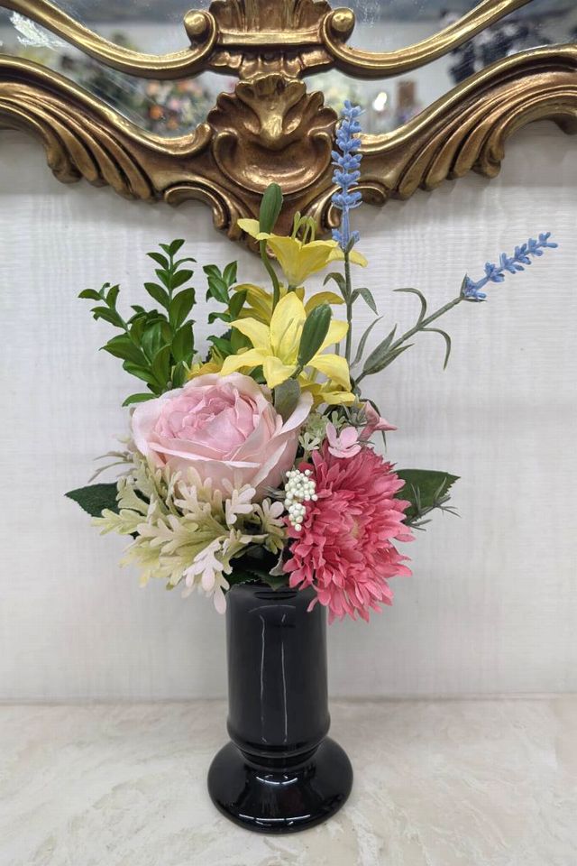 アーティフィシャルフラワー・造花 お仏壇向けリトル仏花・ミニ
