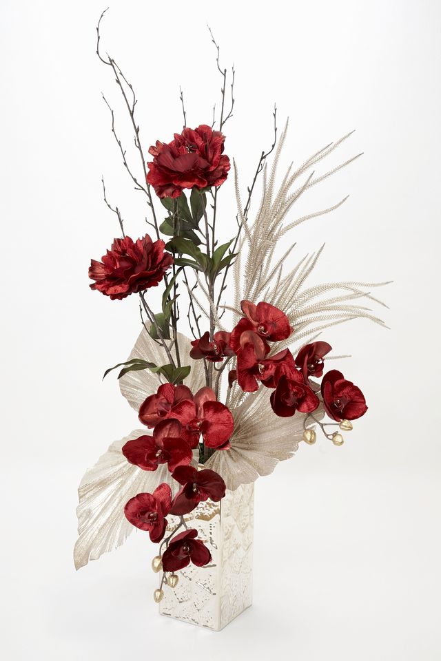 【プレミアムアレンジメント 高級造花・アートフラワー・アーティフィシャルフラワー・インテリアフラワー】golden phoenix