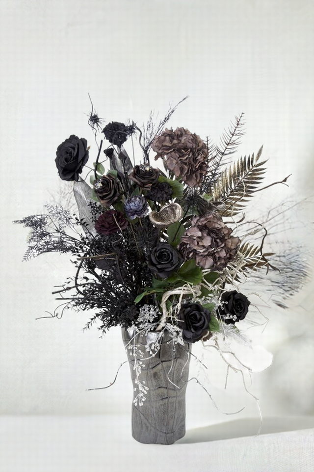 【プレミアムデザイン 造花・アーティフィシャルフラワーアレンジメント】Ray of Hope